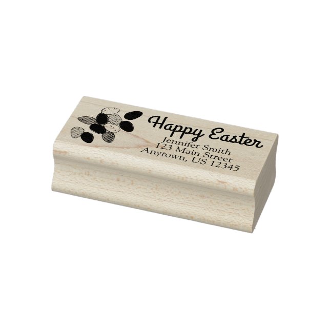 Happy Oaster Speckled Egg Candies Adresse Gummistempel (Stempel)