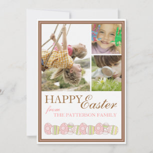 Happy Oaster Springtime Foto Card Feiertagskarte