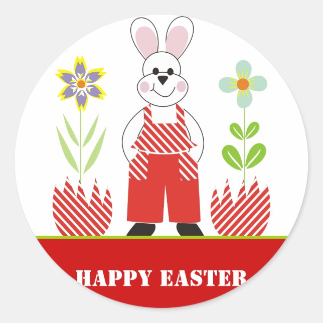 Happy Oaster Stickers (Vorderseite)