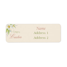 Happy Oaster Sweet Floral Personalisiert