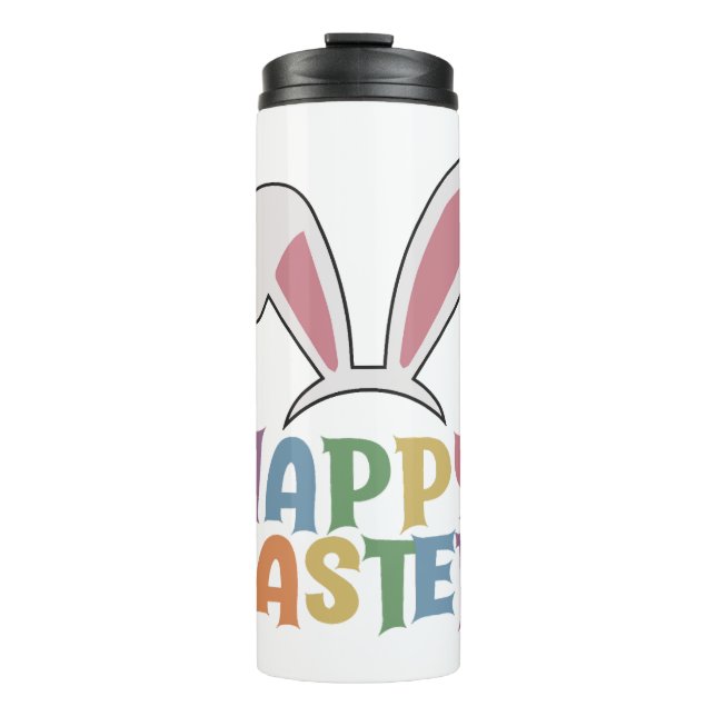 Happy Oaster Thermosbecher (Vorderseite)