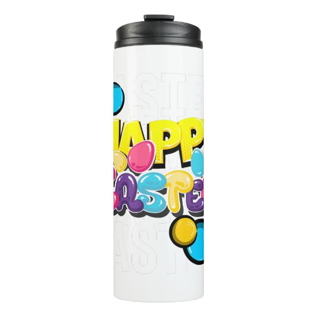 Happy Oaster Thermosbecher (Vorderseite)