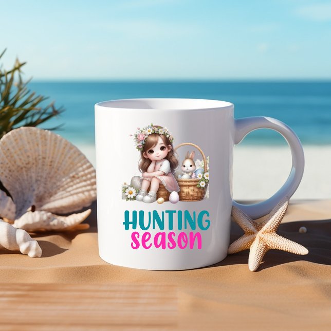 Happy Oaster - Tier Zweifarbige Tasse (Von Creator hochgeladen)