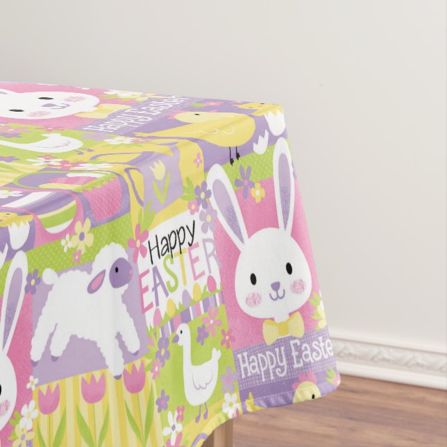 Happy Oaster Tischdecke (Beispiel)