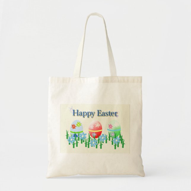 Happy Oaster Tote Bag Tragetasche (Vorne)