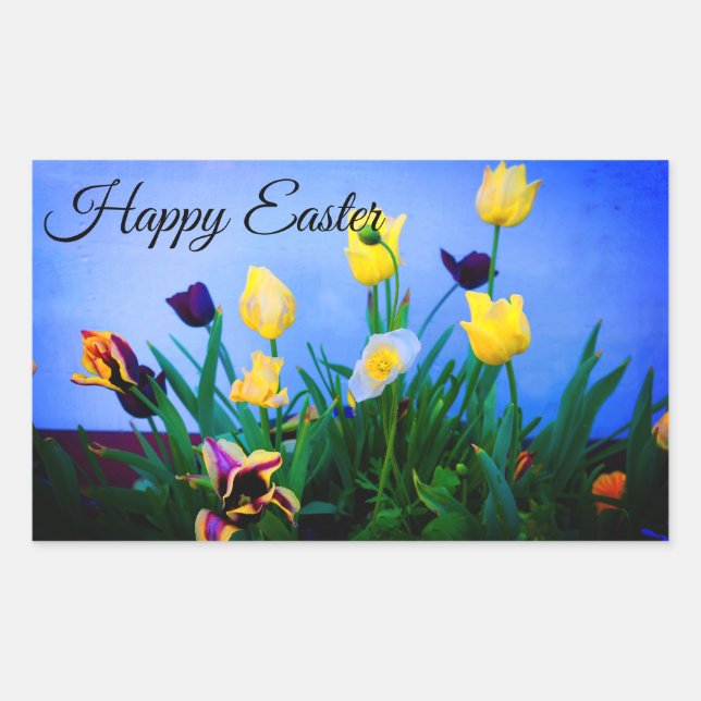 Happy Oaster Verschiedene Tulpen #2 Stickers (Vorderseite)