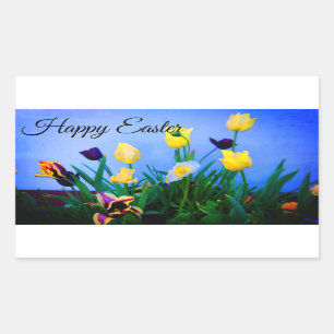 Happy Oaster Verschiedene Tulpen #2 Stickers