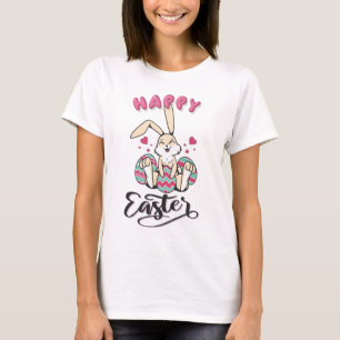 Happy Oaster von schönem Osterhase T-Shirt