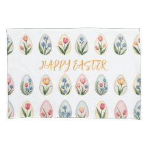 Happy Oaster Watercolor Blumeneier