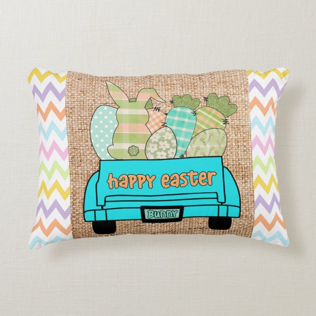 Happy Oaster Wohngestaltung Kissen (Vorderseite)