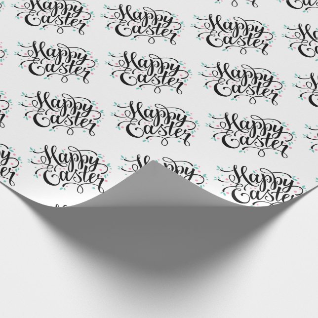 Happy Oaster Wrapping Paper Geschenkpapier (Ecke)