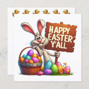 Happy Oaster Y'All Einladung