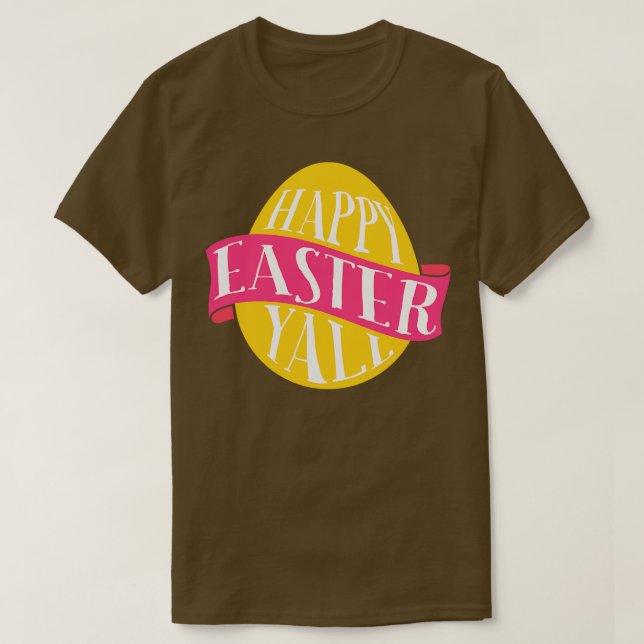Happy Oaster Yall T-Shirt (Design vorne)