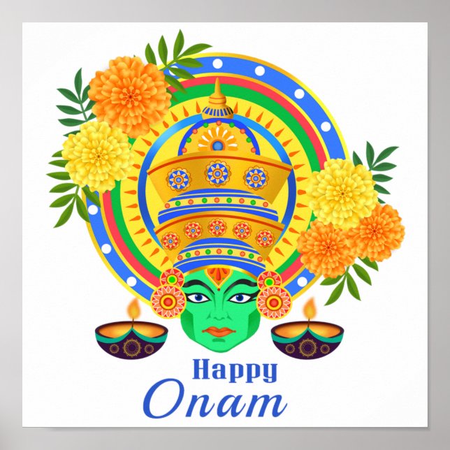 hAPPY ONAM Poster (Vorne)
