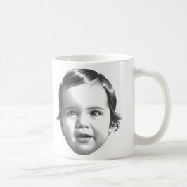 Happy or Upset Mood Kleinkind Baby Girl Coffee Tas Kaffeetasse