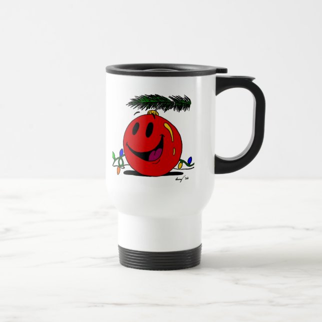 Happy Ornament Travel Mug Reisebecher (Rechts)