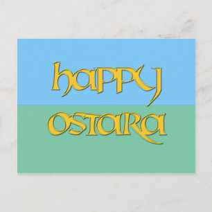 Happy Ostara Postcard Postkarte