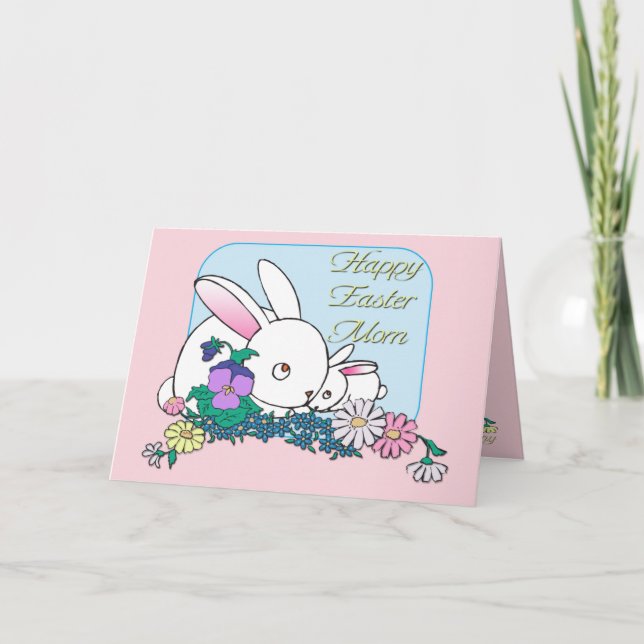Happy Oster Mama Feiertagskarte (Vorderseite)