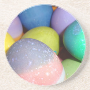 Happy Ostereier! Getränkeuntersetzer