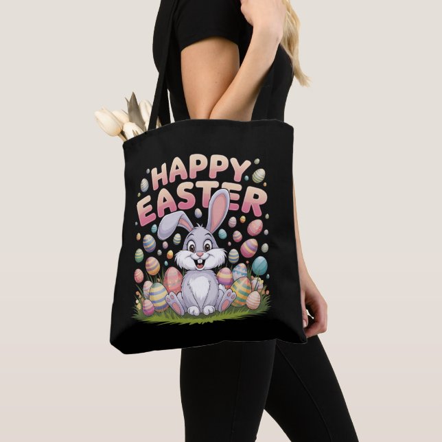 Happy Osterfest 2025 Eier Bunny Niedlich Rabbit (Von Nahem)