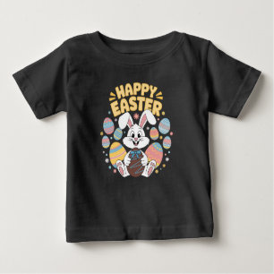 Happy Osterfest 2025 Eier Bunny Niedlich Rabbit Baby T-shirt