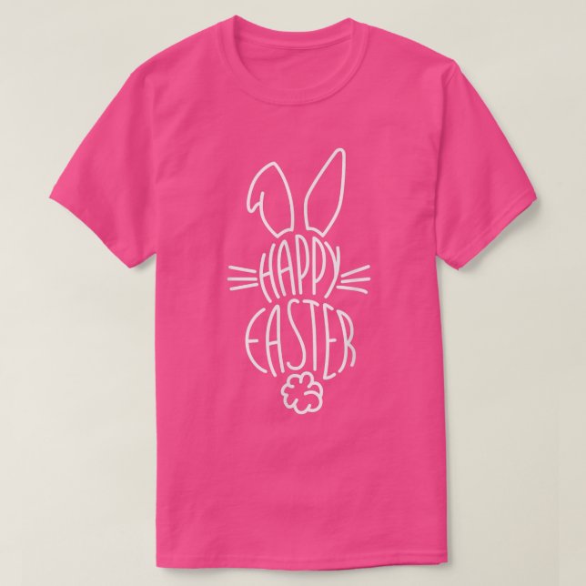 Happy Osterfest Niedlich Ostern Bunny Oars Osterfe T-Shirt (Design vorne)