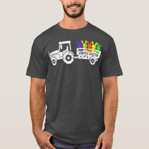 Happy Osterfest Niedlich Ostern Bunny Traktor Vint T-Shirt