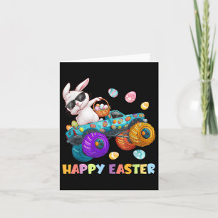 Happy Ostermonster Truck Ostereier Kleinkind Kind Karte