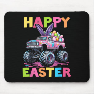 Happy Ostermonster Truck Ostereier Kleinkind Kind Mousepad