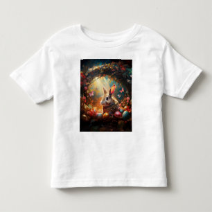 Happy Ostersonne mit Ostereiern Kleinkind T-shirt