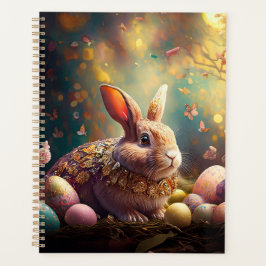 Happy Ostersonne mit Ostereiern Planer