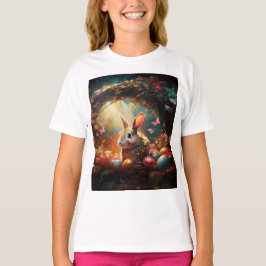 Happy Ostersonne mit Ostereiern T-Shirt