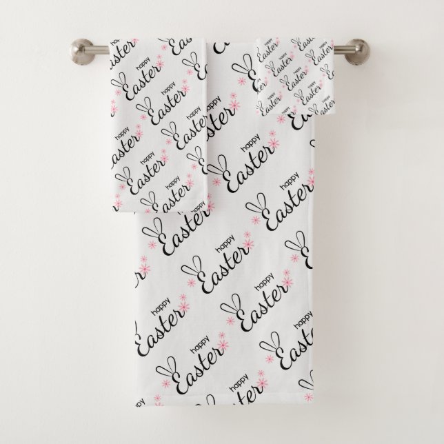 Happy Ostersonnige Ohren Badhandtuch Set (Insitu)