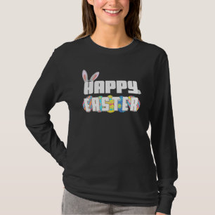 Happy Ostertag 2022 Bunny Hug Ostereier Frauen T-Shirt