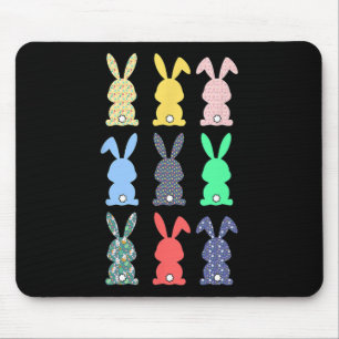 Happy Ostertag Niedlich Bunny Rabbit Lover Kids Bo Mousepad