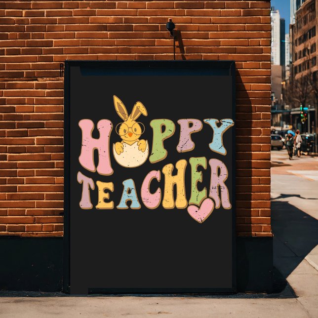 Happy Ostertag - Ostereier Funny Poster (Von Creator hochgeladen)