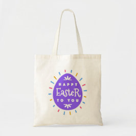 Happy Ostertag Tote Tasche