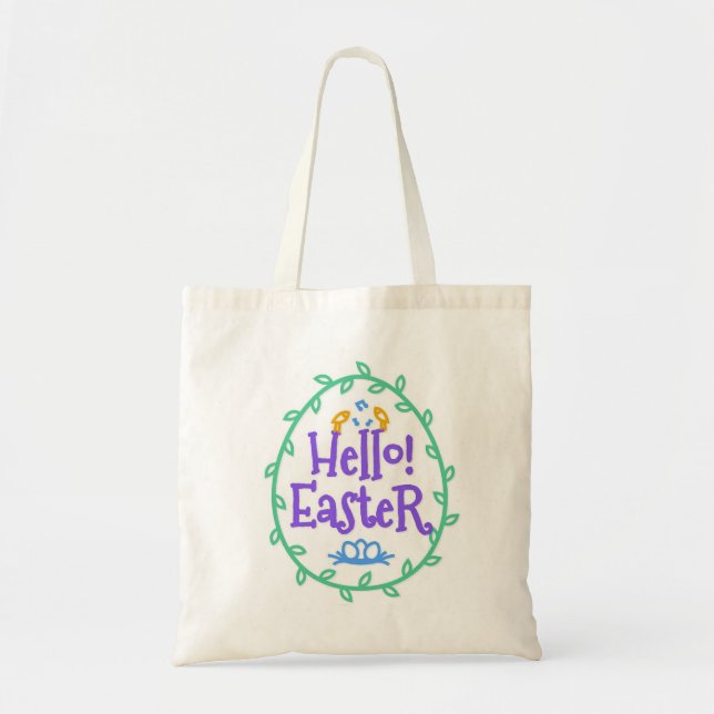 Happy Ostertag Tote Tasche (Vorne)