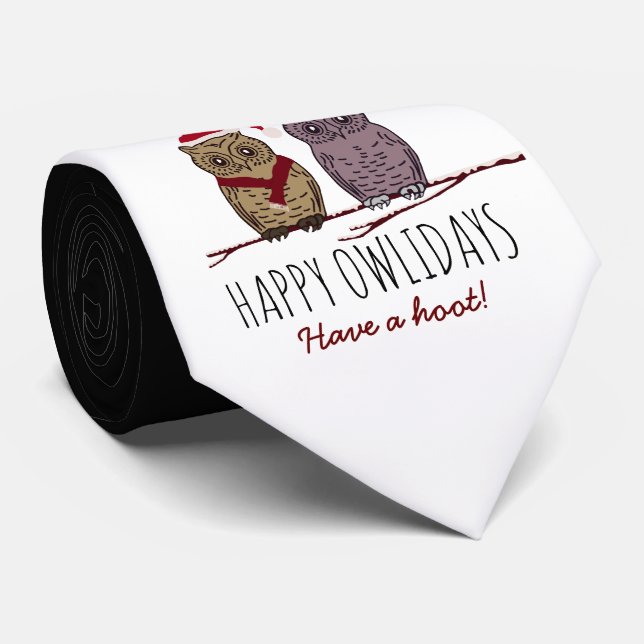 Happy Owlidays, Festival Krawatte (Gerollt)