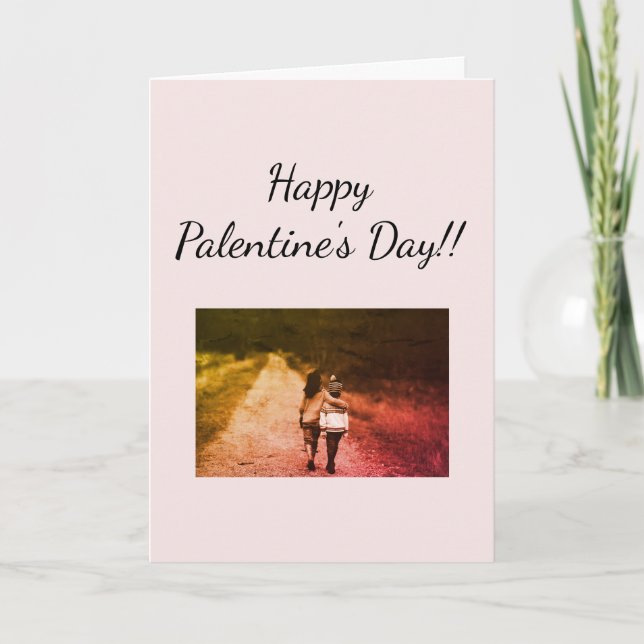 Happy Palentine's Day Card Feiertagskarte (Vorderseite)