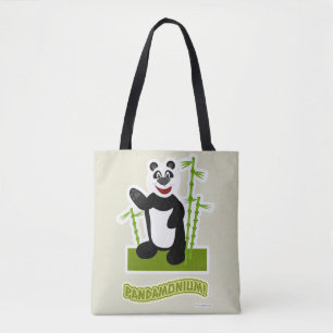 Happy Panda-monium Panda Bear Cartoon