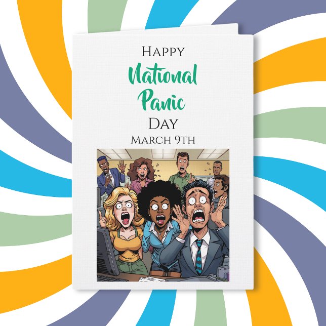 Happy Panic Day | March 9th Karte (Von Creator hochgeladen)
