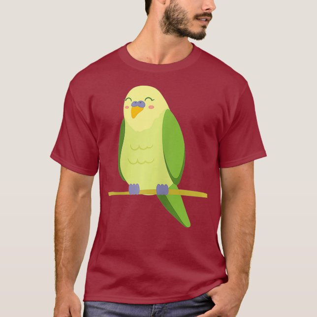 Happy Parrot T-Shirt (Vorderseite)