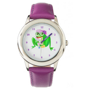 Happy Party Frog Watch Armbanduhr