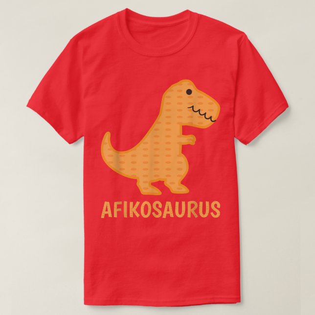 Happy Passover Afikosaurus Matzo T - Shirt (Design vorne)