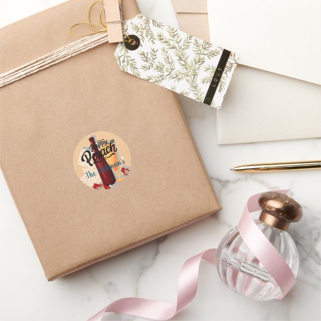 Happy Passover | Bewunderschön und beeindruckend Runder Aufkleber (Schenken)