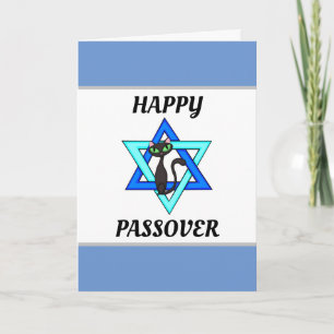 Happy Passover Cats    Karte