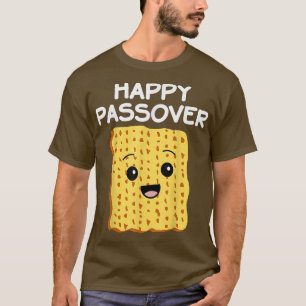 Happy Passover Cute Matzo Jewish Holiday T-Shirt