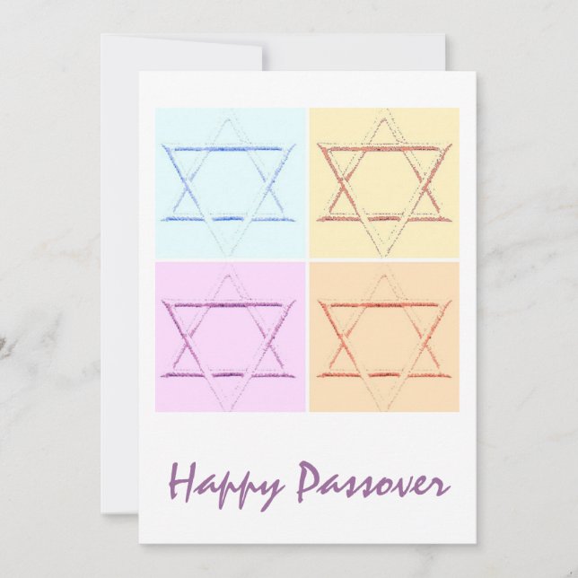 Happy Passover Einladung (Vorderseite)