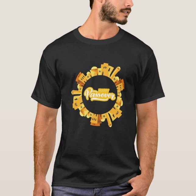 Happy Passover Jewish T-Shirt (Vorderseite)